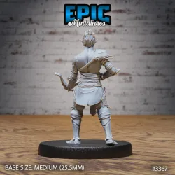 Male Slave Rebel Crossbow / Alien Race Resistance / Astral Warrior / Space Minion Fighter / Cosmic Planar Encounter