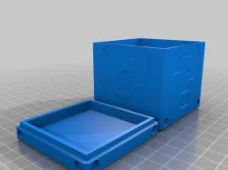 Mario Question Mark Block Container