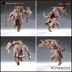 Minotaur Female Warrior 02