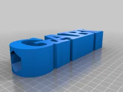 My Customized TEXT pencil holder