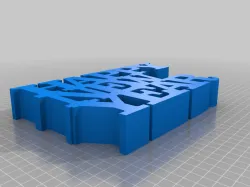 My Customized Variable WORD Sculpture