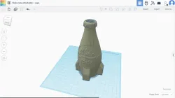 Nuka cola bottle + caps