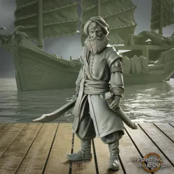 Oriental Pirates Warband - 20 Models - Presupported
