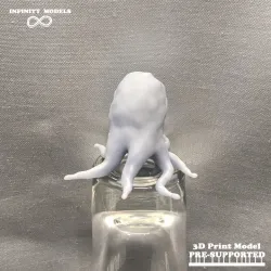 Parasite with tentacles