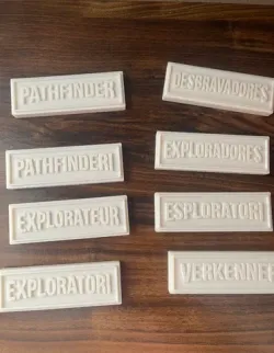 Pathfinder Plate using Netfont