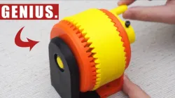 Pericyclic (Nutation) Gearbox - 41.25:1 reduction