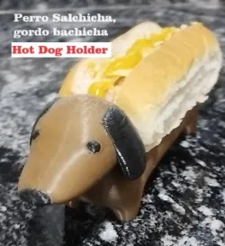 Perro Salchicha portapanchos / dauchshund Hot dog holder