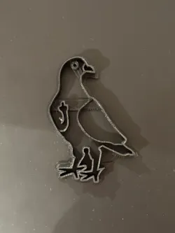 Pigeon Cookie Cutter