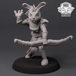 Rabbit Rangers (25mm 5x variants) (pre-supported included)