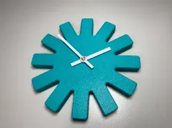Radial Star Clock