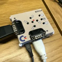 Raspberry Pi 3A+ with BMC64 IO Hat Case