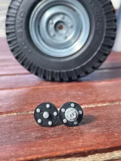 RC Crawler Rim/Wheel Nut Cover Center Caps Hubs 1:10