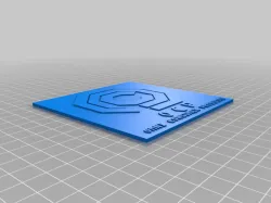 Robocop Coaster - OCP Logo