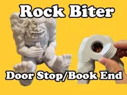 Rock Biter Door Stop/Book End