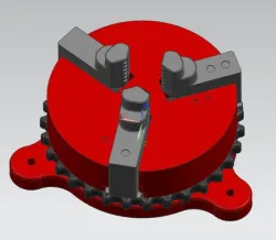round vice - 3 point clamp