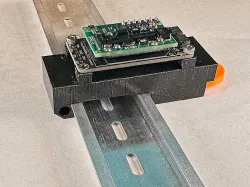SCD-30 Co2 sensor Din Rail mounting bracket
