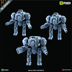 SHAS-AM MECH Super Heavy Armored Support Assault Mech 28mmmm
