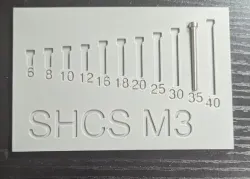 SHCS M3 Measuring Tool