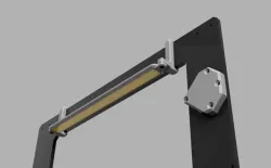 Simplest LED Bar Mount for Prusa MK3/MK4