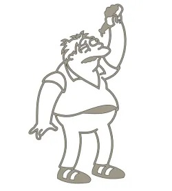 Simpsons Barney Gumble