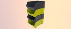 Stackable storage box