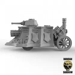 Steam Tank with Volley Gun (pre supported)