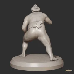 Sumo Maegashira - Sumo Wrestler Miniature