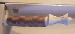 thread spool holder clamping thing