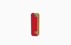 Toy Gravity Folding Knife (No Screws, No Glue Required!)