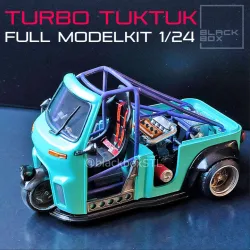 TURBO TUKTUK  FULL MODELKIT 1/24