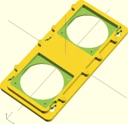 Ultimaker fan support