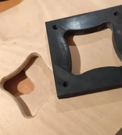 Wood Gabarit Handle For Speaker
