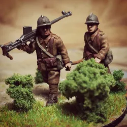 WW2 28mm french 1940 AT-RIFLE (Boys)