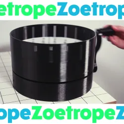 Zopetrope and praxinoscope kit