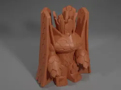Zygarde Complete Form Pokemon Figure in the Style of Bandai Finger Puppets