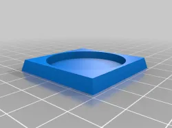32mm 1x1 Square Tray for Age of Fantasy