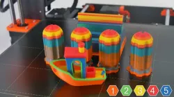 3D BENCHY  (5 COLORS)