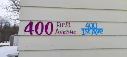400 1st Ave, House Sign