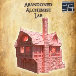 Abandoned Alchemist Lab - Tabletop Terrain - 28 MM