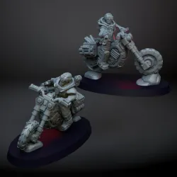 Alien cult bikers