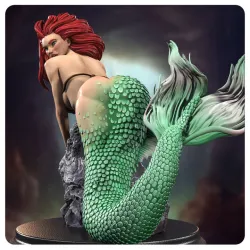 Ariel - Pinup - Naked & Clothed