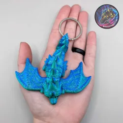 Baby Wyvern Keychain