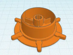 Barrel Nock Cap for Hack Pack 001