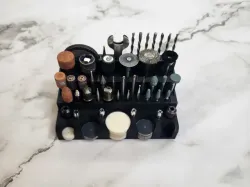 Bitnest Mini - Compact Dremel Drill Bit Organizer