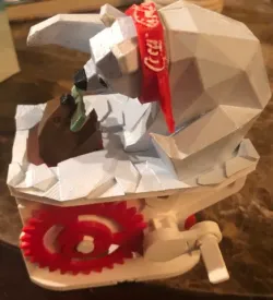 Coca Cola Scarf and bottle