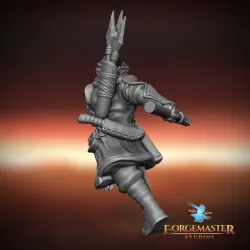 Crimson Targe Spear Pose 04