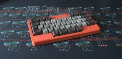 Custom ergo mechanical keyboard