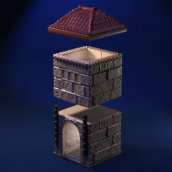 Cut Throat Alley - Town Tower