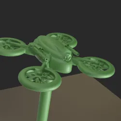 Drone and Rolling Bot
