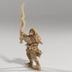 Elite Orc Riding Wyvern (includes Wyvern only version)